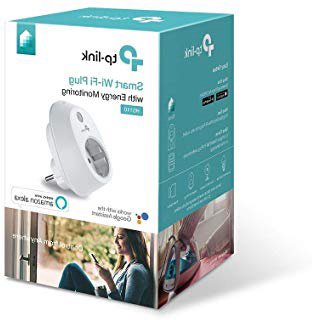 TP-Link HS110 - Enchufe inteligente inalámbrico con monitorización de energía, controle sus dispositivos desde cualquier lugar, funciona con Amazon Alexa, Google Home e IFTTT