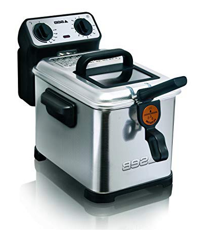 Seb Filtra Pro FR404800 Freidora, 2300 W, 4 Litros, Acero Inoxidable, Plateado