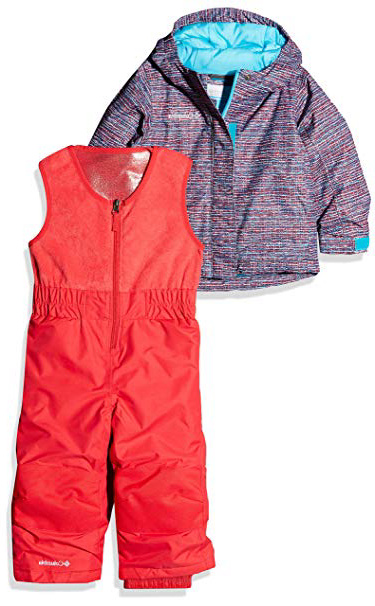 Columbia Unisex Niño Pequeño Conjunto de Esquí, Impermeable, Buga Set