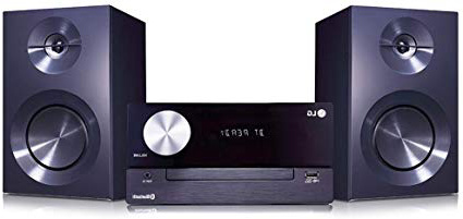 LG CM2460 - Microcadena (2 x 50 W, 2 vías, 80 Hz-20 kHz, USB), Color Negro