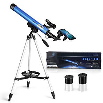 TELMU - Telescopio Astronomico F60050M/5 Longitud Focal 600 MM Ultra-Alto Claro De 50 MM para Telescopio Celestron