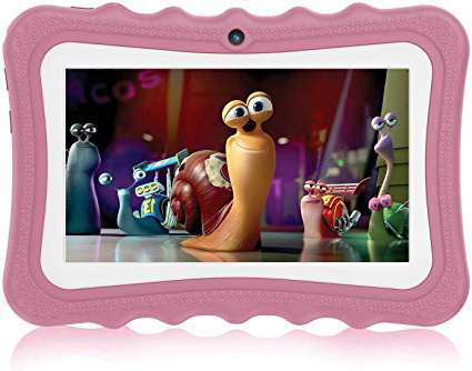 Tablet Para Niños 7.0 Pulgadas IPS/HD - 2GB de RAM 32GB de Memoria Interna,Dual Cámara Batería de 4800mAh,Android 6.0 Tablet PC Procesador de Quad-core,Mediapad WIFI Bluetooth (Rosa)