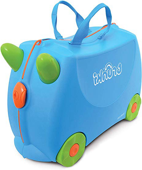 Trunki Maleta correpasillos y equipaje de mano infantil: Terrance (Azul)