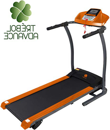 TRÉBOL ADVANCE Cinta de Andar y Correr Plegable Motor 1.5 HP 3 Niveles de inclinación, 12 km/h Sistema hidráulico de Plegado