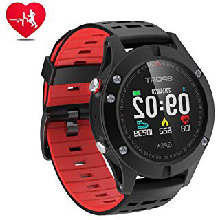 Reloj inteligente, Reloj deportivo con altímetro/ barómetro /termómetro y GPS incorporado, rastreador de fitness para correr, senderismo y escalada,reloj corriendo para hombres, mujeres y aventureros.