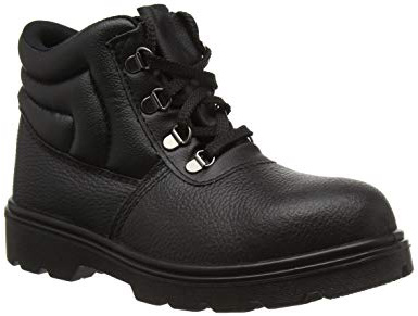 Toesavers 2415 - Botas de seguridad de Otra Piel adultos unisex, color Negro, talla 43