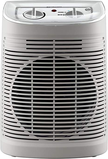 Rowenta Calefactor SO6510F2 Comfort Aqua, Color Blanco, 2400W, 2400 W, Acero Inoxidable, Beige