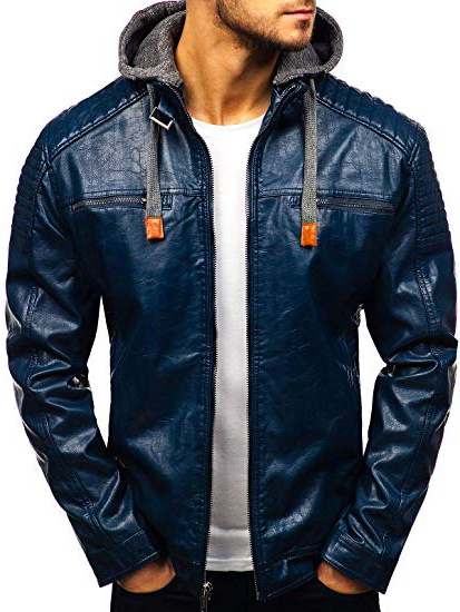 
                
                    
                    
                

                
                    
                    
                        BOLF Hombre Chaqueta De Cuero Ecológico con Capucha Cierre De Cremallera Cuello Elevado Estilo Casual 4D4
                    
                

                
                    
                    
                
            
