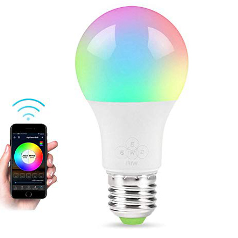 
                
                    
                    
                

                
                    
                    
                        GULEHAY Bombilla LED de WiFi inteligente, multicolor, regulable, control remoto, sin cables, compatible con Alexa y el Asistente de Google [4.5W]
                    
                

                
                    
                    
                
            