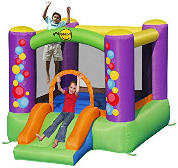 Happy Hop- Bubble Slide Bouncer, (9201B)