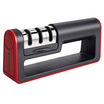 
                
                    
                    
                

                
                    
                    
                        Dohomai Afilador de Cuchillos de Cocina, Herramienta Manual de Afilado de Cuchillas de 3 Etapas, con Base Antideslizante, Varilla de Cerámica, Varilla de Diamante, Hoja de Acero de Tungsteno
                    
                

                
                    
                    
                
            