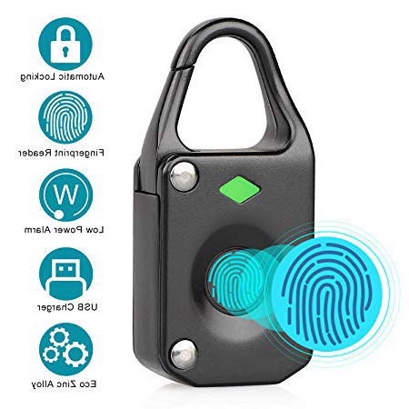 Candado Inteligente Candado Sin Llave,N/úcleo de Bloqueo de Chip,Bloqueo de Bluetooth,App Control para Puerta,Mochila,Gimnasio,Maleta,Oficina,para Android//iOS Smart Lock Tangxi Candado Bluetooth