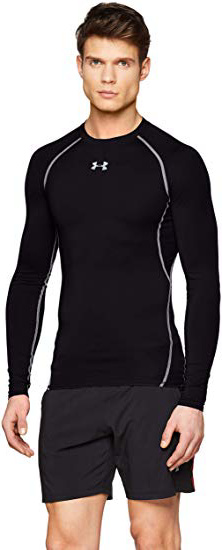 Under Armour UA HG Armour LS Camiseta de Manga Larga, Hombre