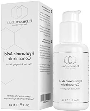 OFERTA DE LANZAMIENTO Serum de Acido Hialuronico Puro Vegano 50ml - Mascarilla Facial de Antiedad - Crema Antiarrugas para Mujer, Serum Facial y para el Contorno de Ojos - Halal - Hecho en Alemania