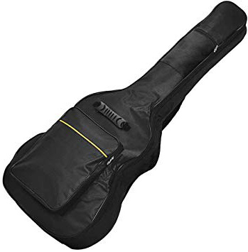 Ociodual Funda Estuche Bolsa Tela Resistente al Agua para Guitarra Acustica Clasica Negro