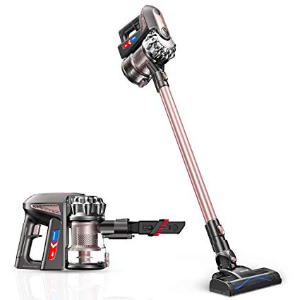 proscenic P8 PLUS Aspirador sin cable Potente 15000Pa, de mano 2 en 1 con Varios Accesorios,batería Recargable Ion-Litio