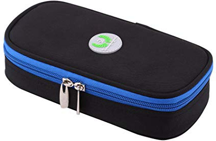 Zerodis - Estuche de Viaje para refrigerador de insulina, Organizador de diabéticos, Bolsa de refrigeración médica para Viajes al Aire Libre (Negro)
