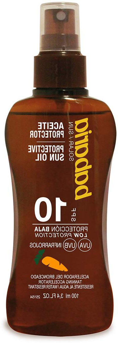 Babaria Aceite Protector Solar Zanahoria SPF10-100 ml
