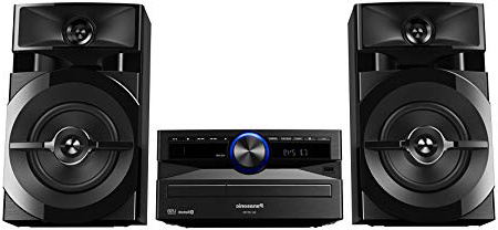 Panasonic SCUX100EK Home Audio Mini System 300W Negro Sistema de Audio para el hogar - Microcadena (Home Audio Mini System, Negro, Monótono, 300 W, De 2 vías, 13 cm)