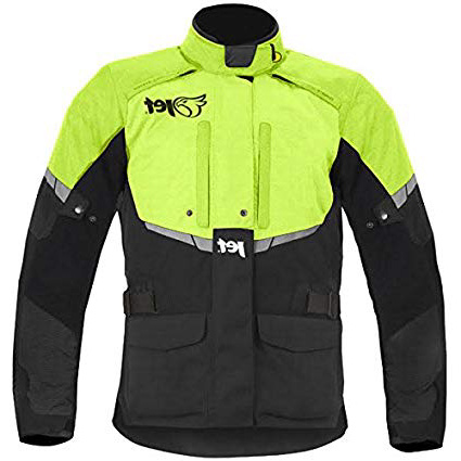 JET Chaqueta Moto Hombre Textil Impermeable con Armadura Tourer