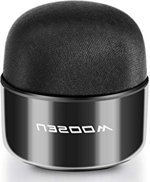 Altavoz Bluetooth portátil, moosen Pequeña Altavoces impermeables inalámbricos IPX5 con Sonido HD y graves Profundos, Micrófono, Radio y TWS, Mini Tamaño de Bolsillo Para el hogar, Viajes, Playa