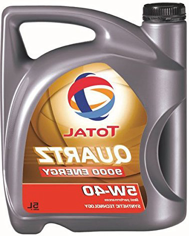 Total 3425901019277 Aceite para Motor Quartz 9000 Energy 5W40 5 litros, 5L