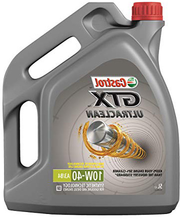 Castrol GTX Ultraclean 10W-40 A3/B4 Aceite de motor, 5 L