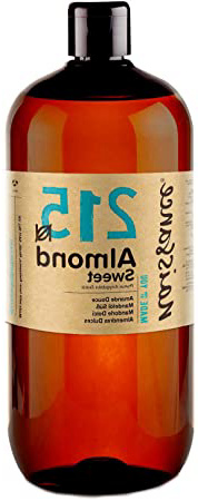 Naissance Aceite de Almendras Dulces n. º 215-1 Litro - 100% natural para humectar y equilibrar la piel, hidratar el cabello y todo el cuerpo.