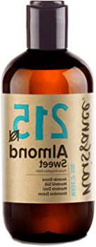Naissance Aceite de Almendras Dulces n. º 215 – 250ml - 100% natural para humectar y equilibrar la piel, hidratar el cabello y todo el cuerpo.