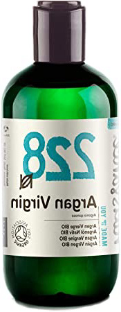 Naissance Aceite Vegetal de Argán de Marruecos BIO n. º 228-250ml - Puro, natural, vegano, certificado ecológico, sin hexano y no OGM - Hidratación natural para el cabello.