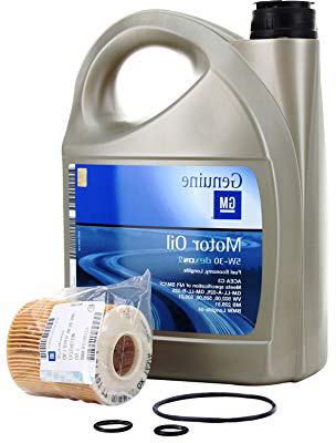 Opel Kit Filtro Aceite Motor GM General Motor Oil 5w30 5 litros Astra G, Astra H, Combo, Corsa C, MERIVA Motores Diesel 1.7CDTi Desde año 2003 al 2008