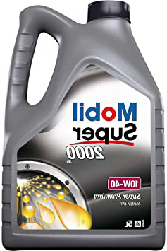 Mobil Super 2000 X1, Aceite