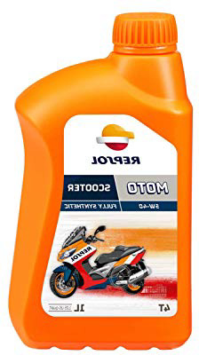 Repsol RP164L51 Moto Scooter 4T 5W-40 Aceite de Motor, Multicolor, 1 L