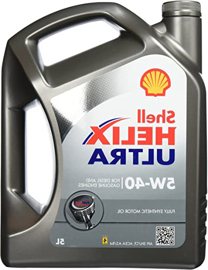 Shell Helix Ultra 5w-40 Aceite de motor totalmente sintético, 5 litros