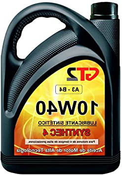 Lubricante Motor 10W40 Sintético GT2