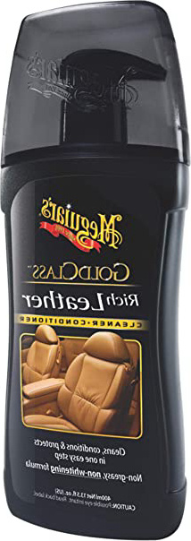 Meguiar´s G17914EU Limpiador y acondicionador de Cuero, 13.5 Ounce