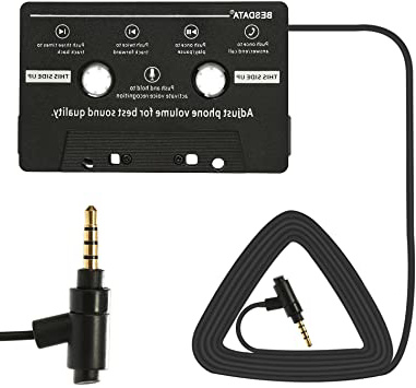 Besdata – Adaptador de casete para coche,
