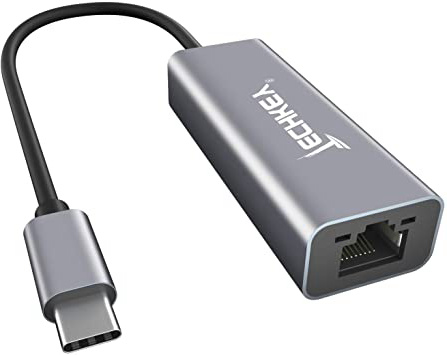 Adaptador USB-C a Ethernet, Techkey