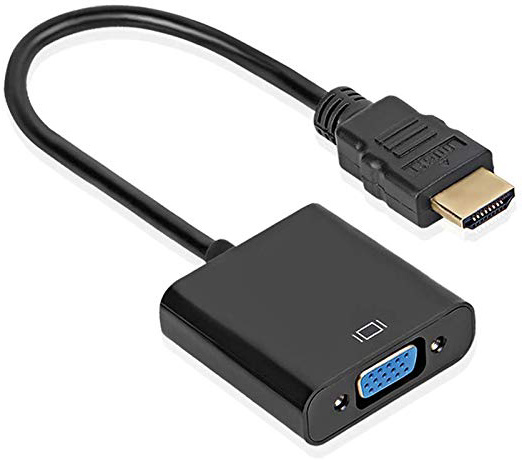 







Alextry Adaptador de HDMI a VGA Adaptador convertidor Macho a potencias 1080p para Tablet PC Portátil






