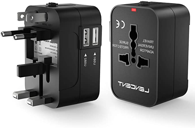 Adaptador de Viaje Universal, LENCENT