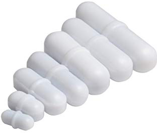 7 Pieza PTFE Laboratorio magnético Agitadores Set de imanes para mezclar pescado Laboratorio Magnetic Stirrer Licuadora Stir Bar