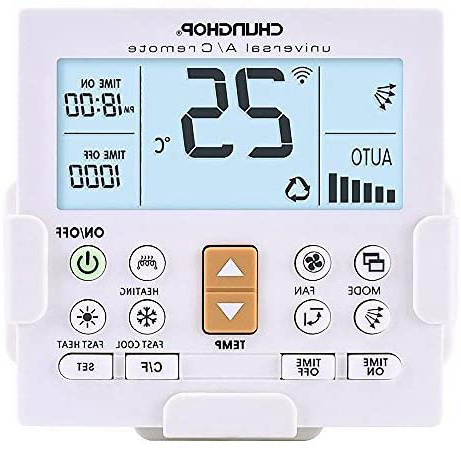 Mando Universal para Aire Acondicionado - Soporte pared - Luz de pantalla