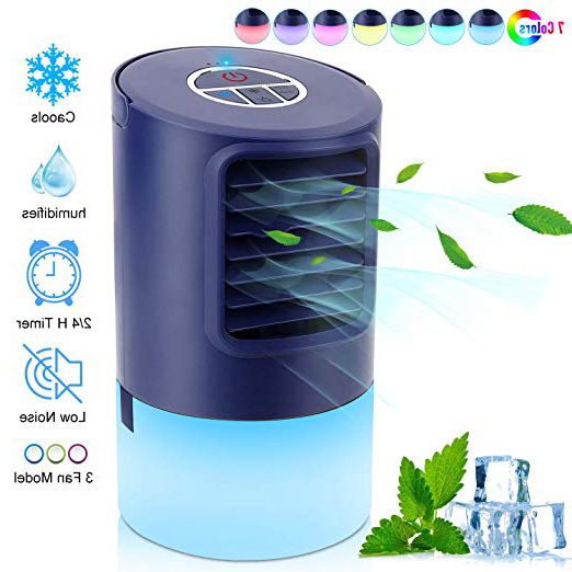 







RenFox Aire Acondicionado Portátil Air Cooler Humidificador ，Aire Acondicionado Portátil con Mango Oficina Ventilador de Escritorio Mini Ventilador para el hogar, Interior, Cocina, al Aire Libre






