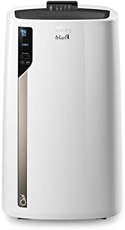 De'Longhi Pingüino EL98 - Aire acondicionado portátil, 10700 Btu/h (2,7 kW), con Tecnología Eco Real Feel para mayor comodidad y ahorro, y función deshumidificación