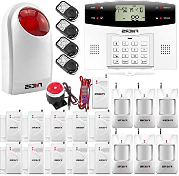 Fuers G2 – Alarma para casa GSM PSTN con llamada y sirena exterior antirrobo de 99 zonas + Alarma de fuga de agua