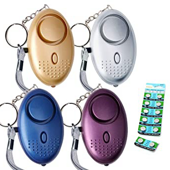 Tian 4 Packs 130DB Alarma