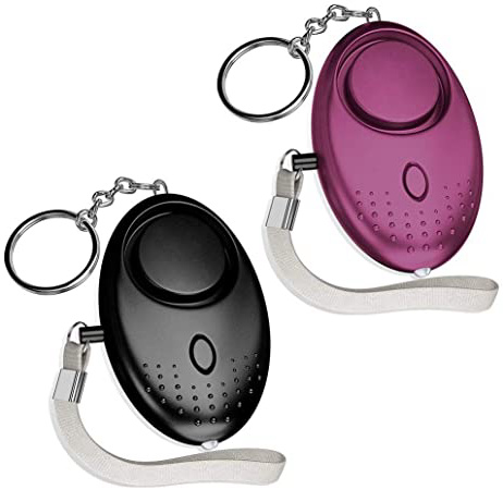 Abree 2PCS Alarma Personal,140dB Llavero