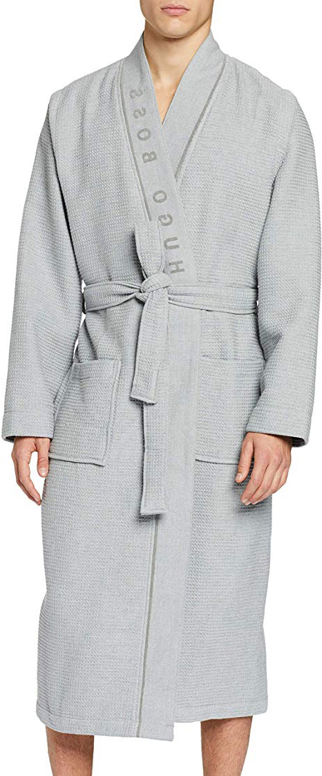 BOSS Waffle Kimono Albornoz para Hombre