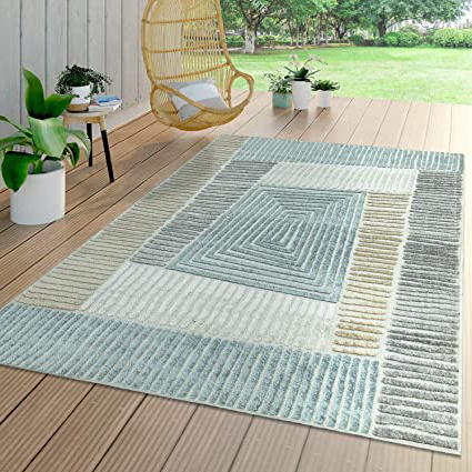 Paco Home Alfombra Interior Exterior