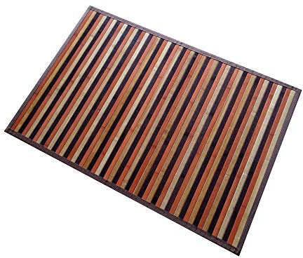 Clara Vidal Bertha Hogar - Alfombra Bambú Kanda, 140x200 cm, Bicolor